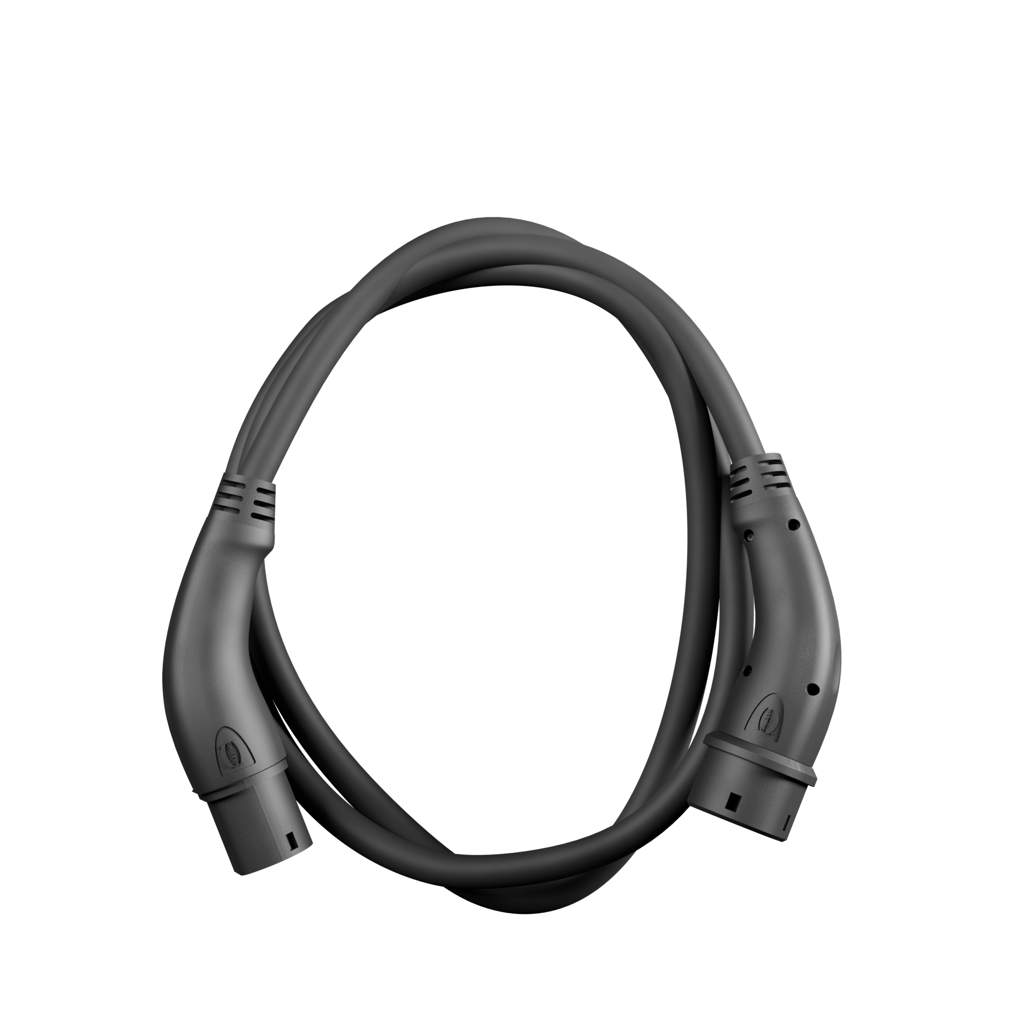 Câble de recharge triphasé - T2 - 5M - IP44 - Noir - CBLE-3P-T2T2-5m